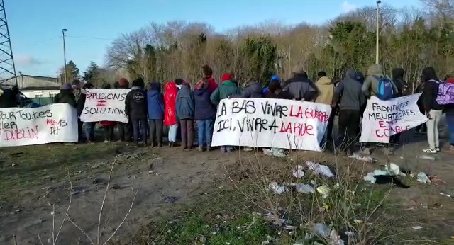 Harcèlements policiers et démantèlements des campements à Calais : Expulsion imminente du camp de rue de Verrotières